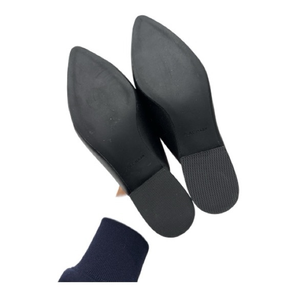 Black and Snake Print Women's Loafers Cole Haan Piper Mule Loafer size 7 B - Picture 6 of 7